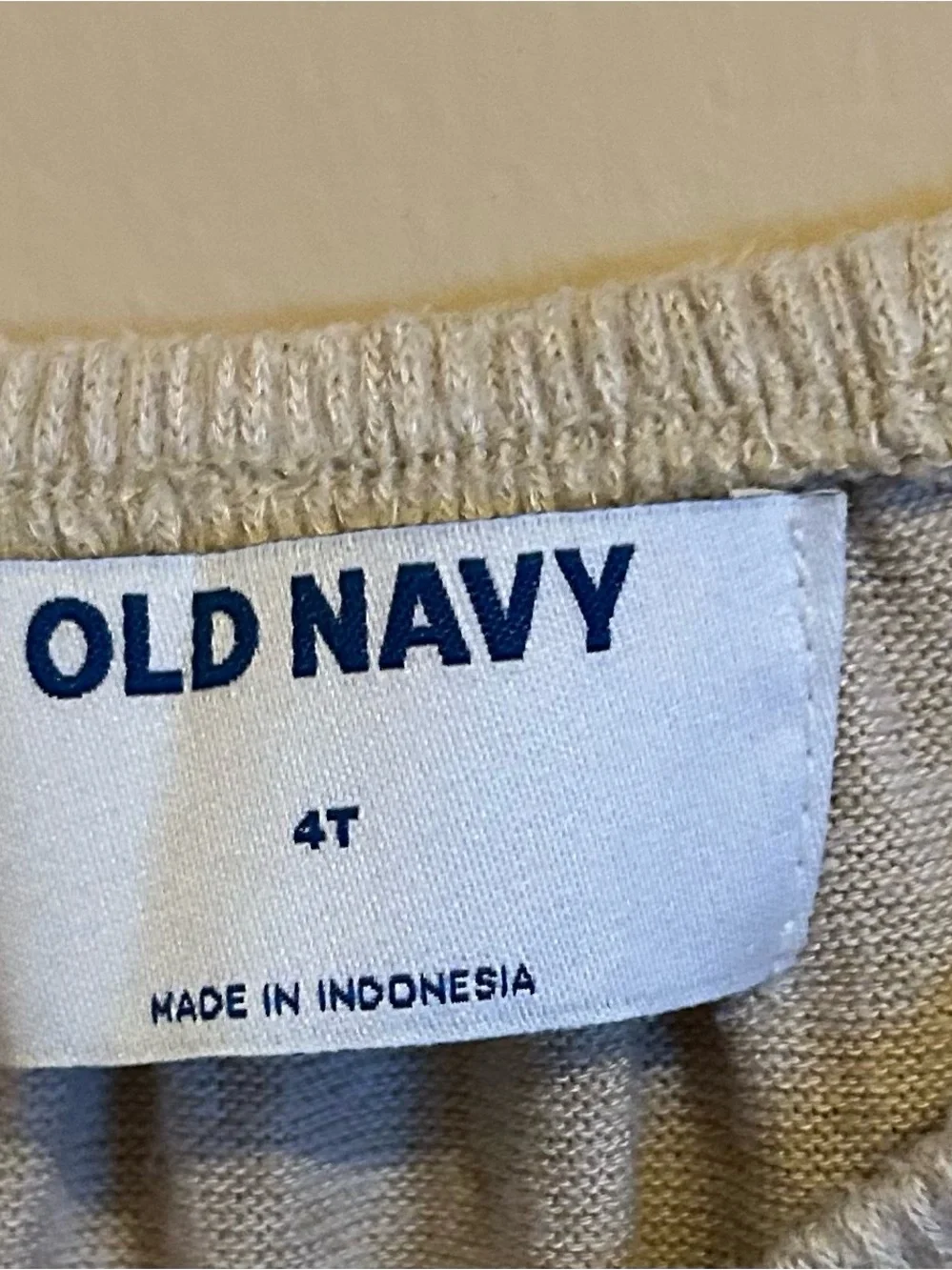 Old Navy Light Gray Off-Shoulder Long Sleeve Tunic